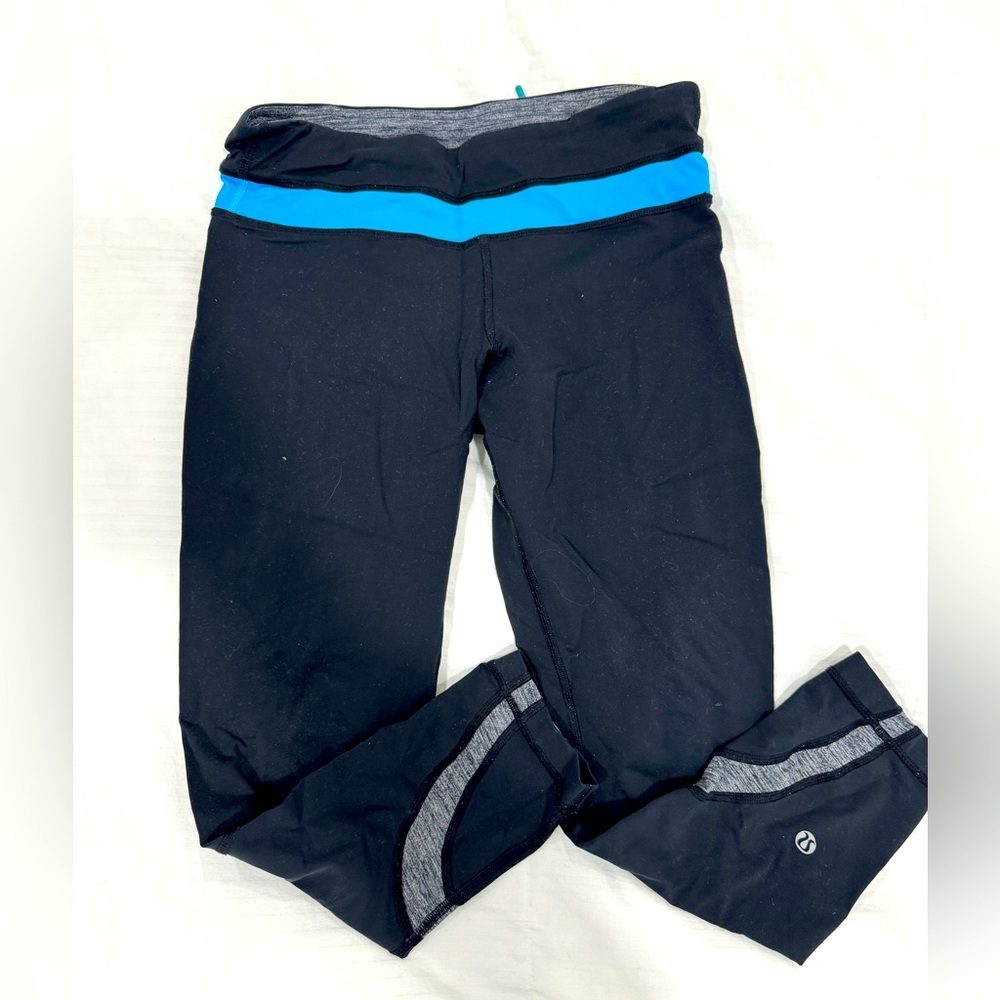 Lululemon cropped leggings size 6